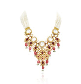 Shruti Uncut Kundan Necklace Set - The Pashm